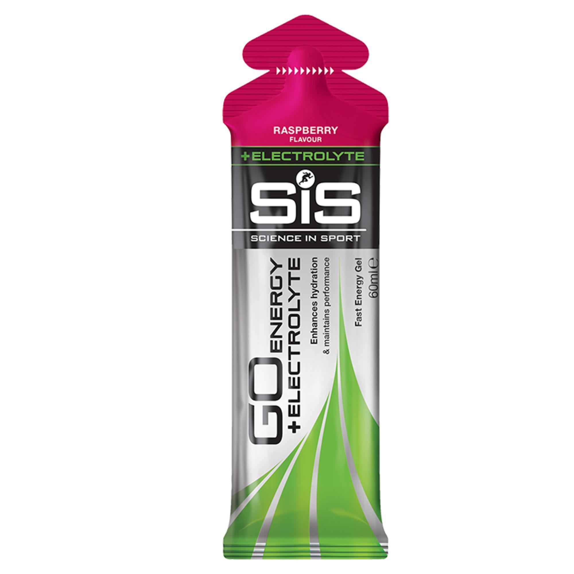 Science In Sport Sis Isotonic Energy Gel Raspberry 60Ml Tilbehør > Energiprodukter > Energigel